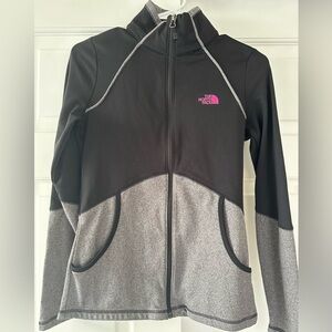 The North Face Charcoal and Black Fleece